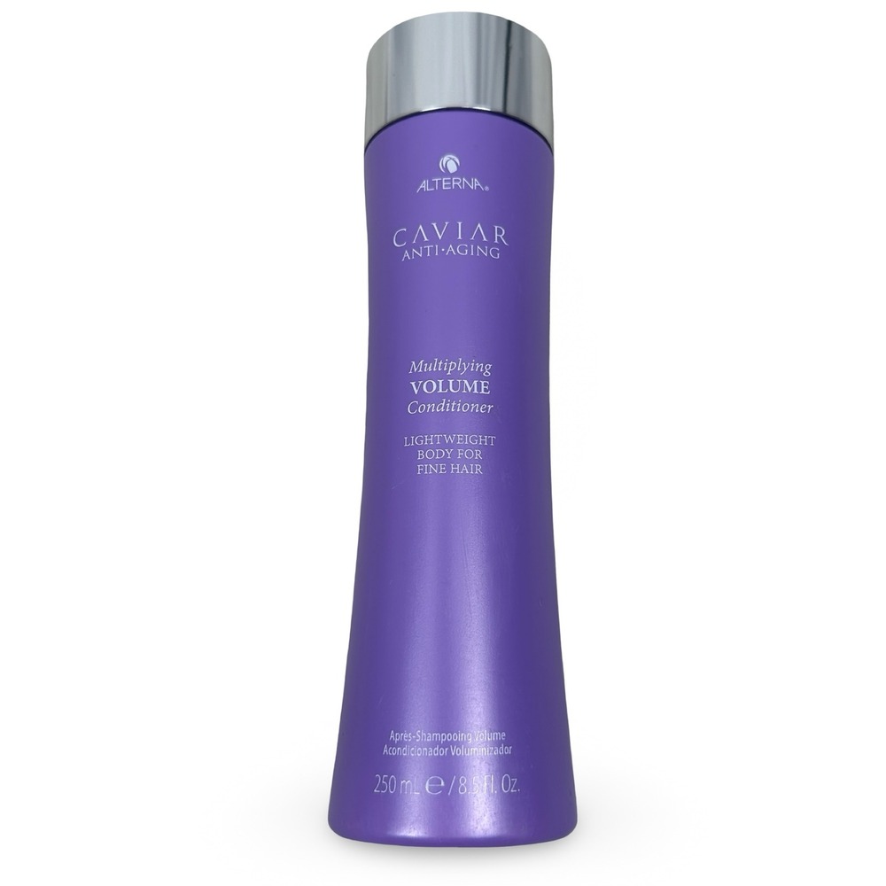 Alterna Caviar Anti-Aging Multiplying‎ Volume Conditioner 8.5oz Fine Hair Purple